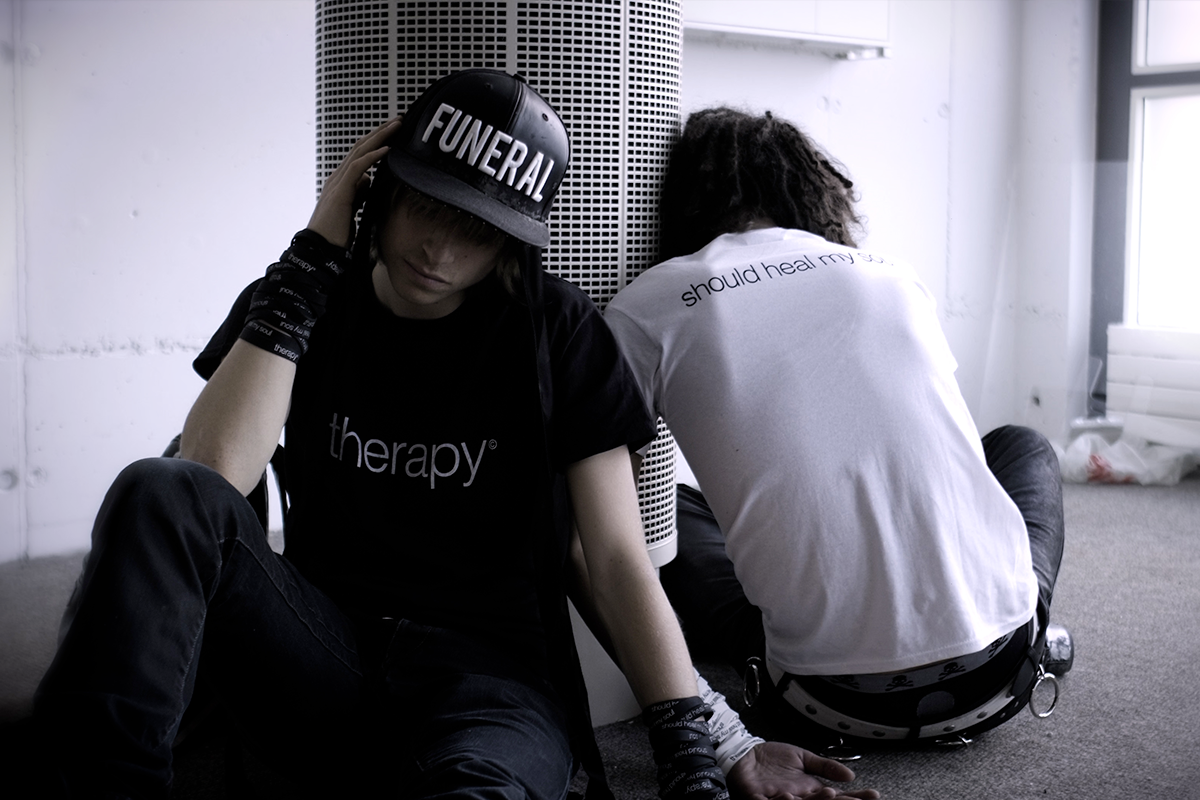 THERAPY MERCHANDISING & GOODIES OFFICIAL VISUALIZER